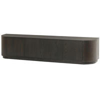 TV-MÖBEL Novero Braun 40/220/45 cm - Dunkelbraun, Holz (220/45/40cm) - Livingfurn