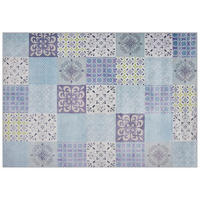 KURZFLOR-TEPPICH Inkaya 230/160 cm - Grau, Kunststoff (160/230cm) - Beliani
