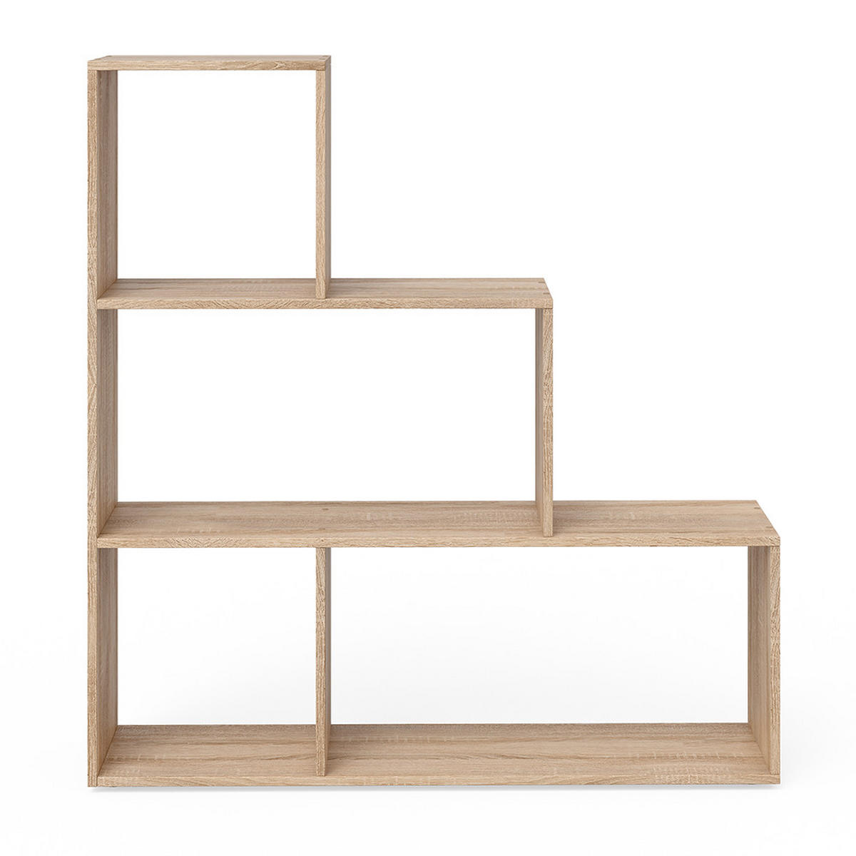 TREPPENREGAL Sonoma 116.8 x 123.2 cm - Sonoma Eiche, Holzwerkstoff (116.8/123.2/29cm) - Vicco