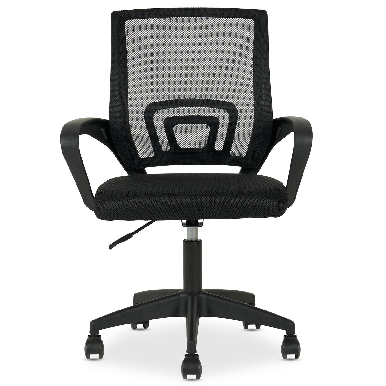 BÜRODREHSTUHL JAKE - Schwarz, Textil (60/86/53cm) - IDIMEX