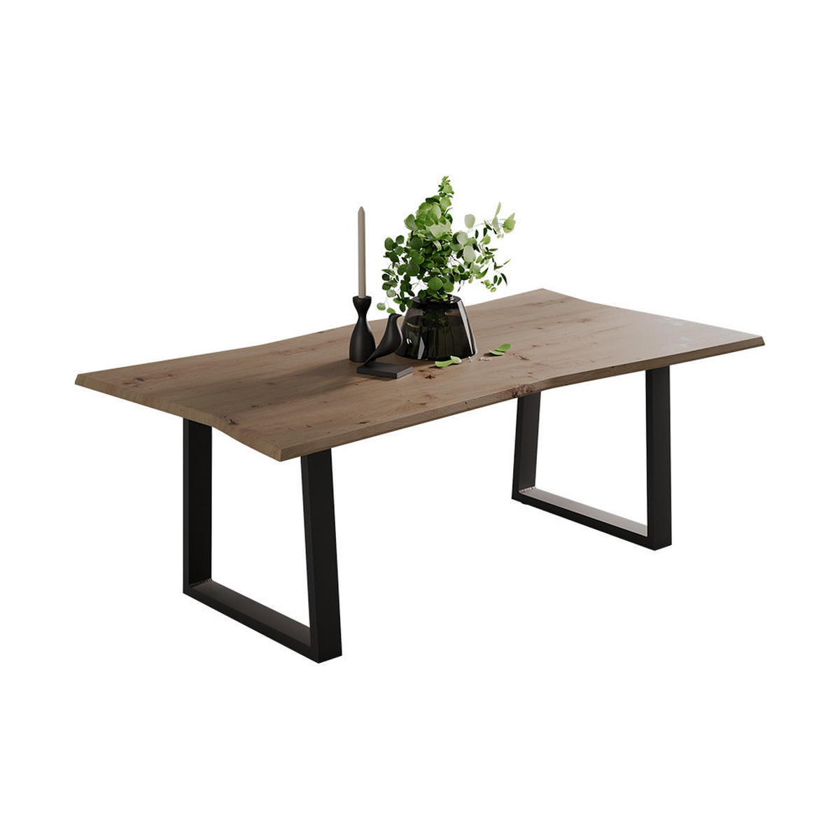 COUCHTISCH Yan Artisan 120 x 60 cm - Hellgrau, Holzwerkstoff (60/120/40cm) - Vicco