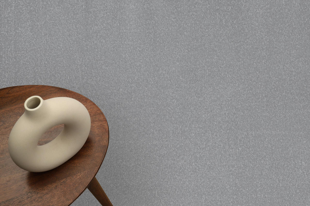 TEPPICH Mono Hellgrau 300/400 cm - Hellgrau, Kunststoff (300/400cm) - Tapiso