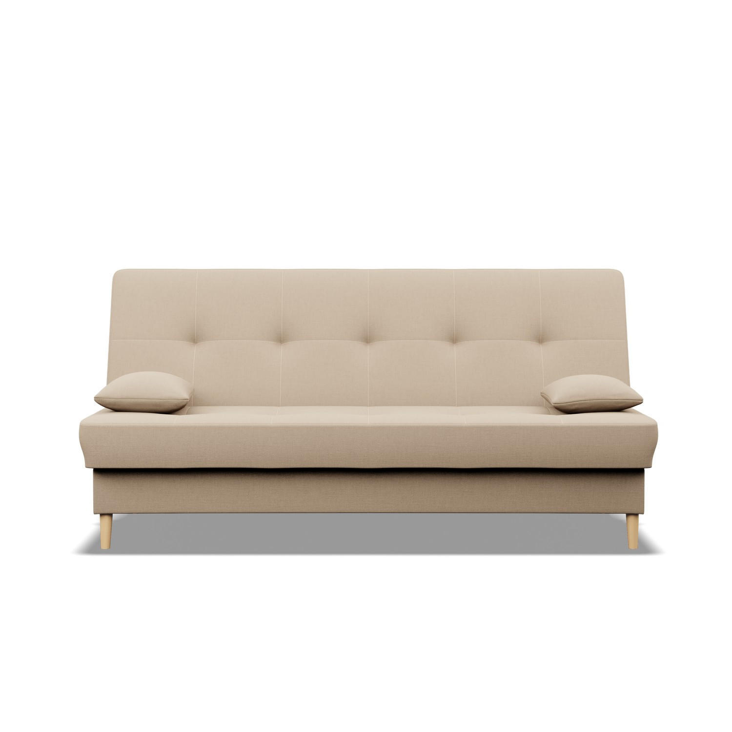 SOFA 3-SITZER MIT SCHLAFFUNKTION AVENTO Beige - Beige, Textil (93/96/200cm) - Mebligo