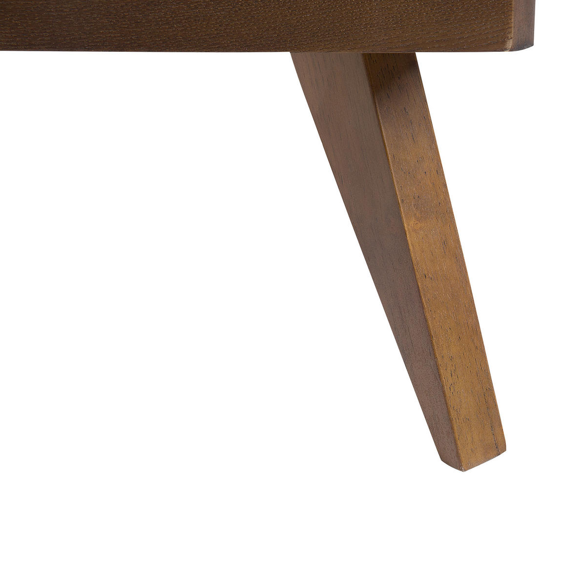 BETT 160/200 cm Dunkler Holzfarbton Berric - Dunkelbraun, Holzwerkstoff (160/200cm) - Beliani