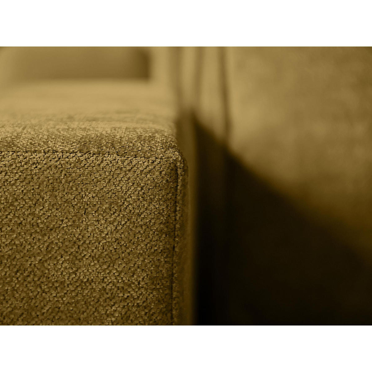 ECKSOFA Parma ohne Schlaffunktion gelb links - Gelb/Schwarz, Textil (314/224cm) - Beautysofa