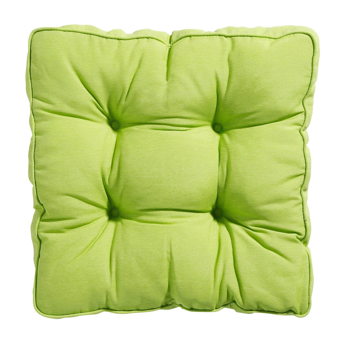 SITZKISSEN Panama 47/47 cm 4er-Set - Limette, Textil (47/8/47cm) - Madison