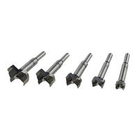 FORSTNER-BOHRER-SATZ 5-teilig (15/ 20/ 25/ 30/ 35 mm) - Ahornfarben, Metall (2.1/1.5/1cm) - Westfalia