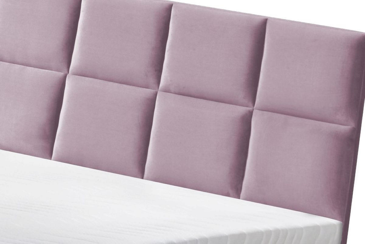 BOXBETT Sizilien 160x200 cm mit Bettkasten, rosa - Rosa, Kunststoff (160/200cm) - Margaret Hadas24