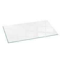 GLASPLATTE für Kamin 125x50 cm Grau - Grau, Glas (125/50/0.4cm) - ArtPrintCave