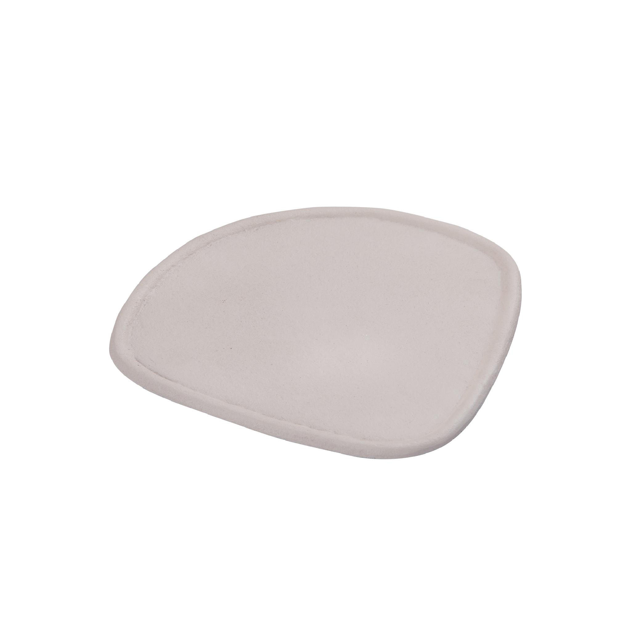 SCHALE Cindae Beige 24/24/1cm - Beige, Metall (1cm) - PTMD Collection