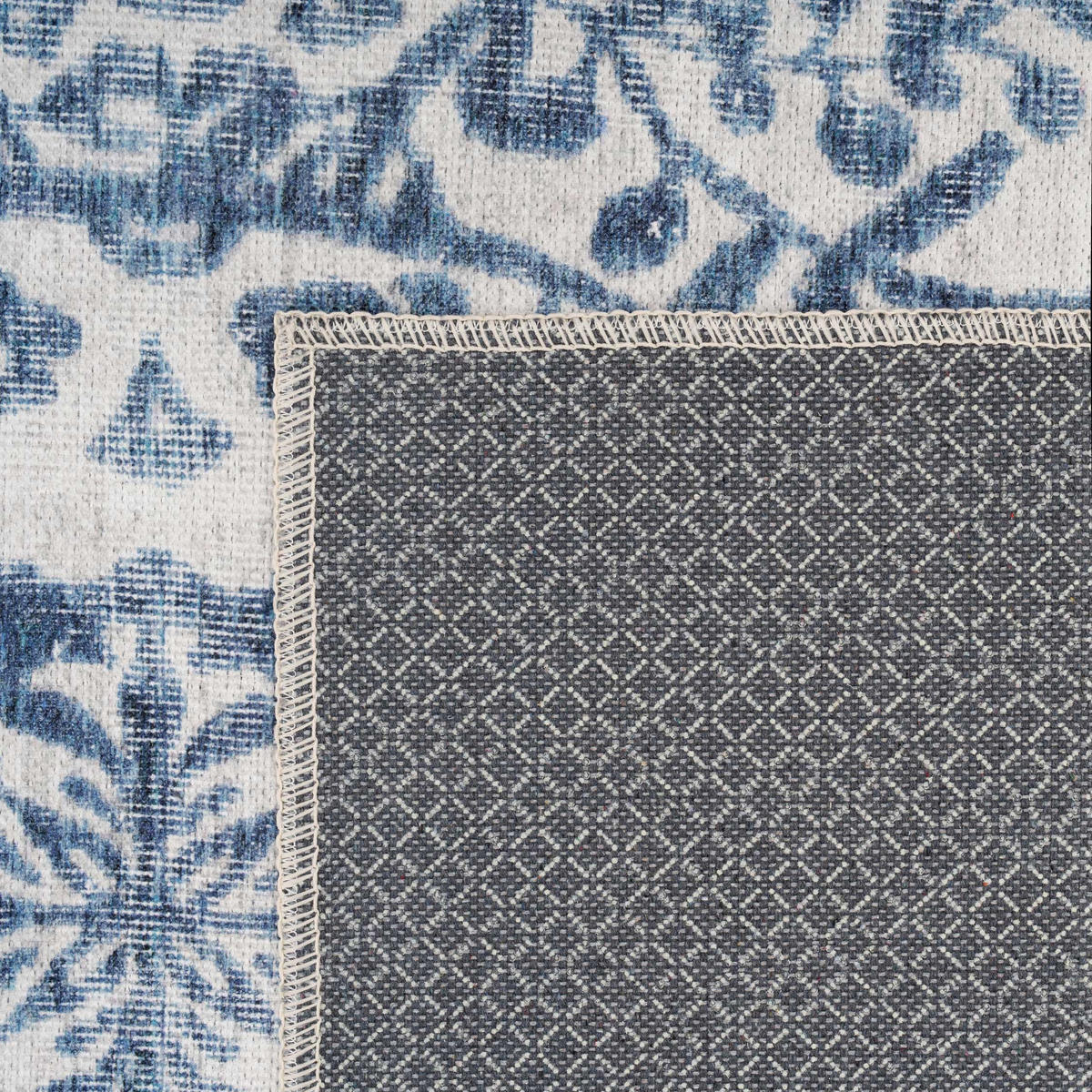 FLACHWEBETEPPICH Bala Blau - Blau, Textil (200/290cm) - Kukoon Rugs