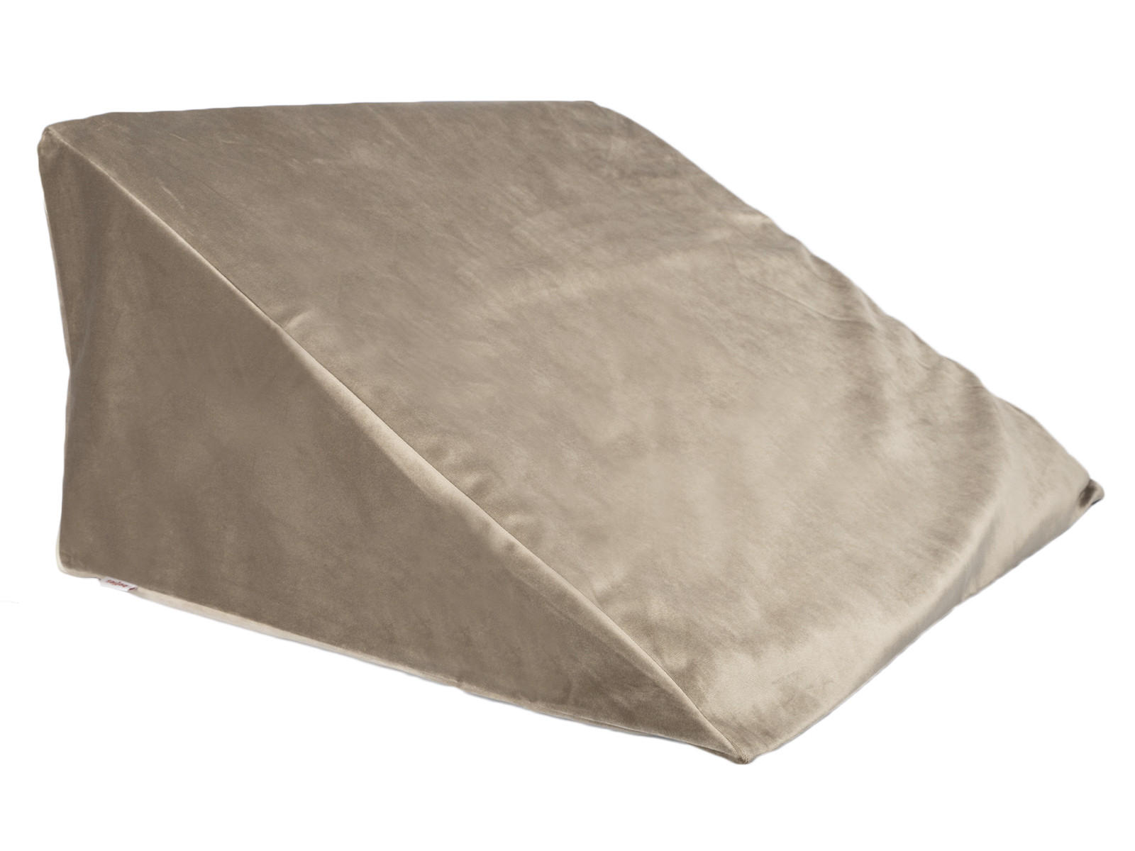 KEILKISSENHÜLLE Samt&Sonders taupe 62/49/30 cm - Taupe, Textil (49/62cm) - beties Heimtextil