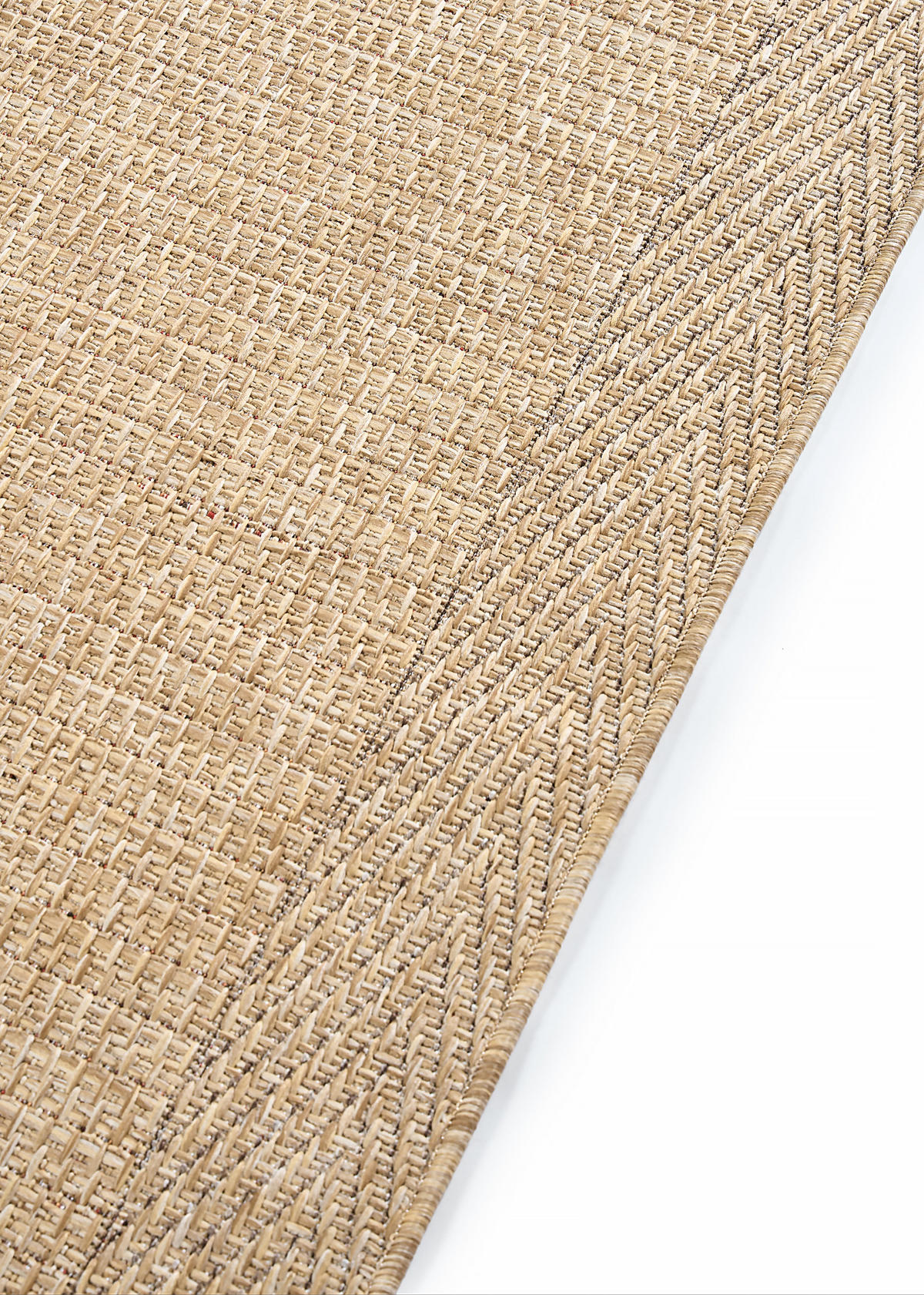 TEPPICH YUCANA Beige Outdoor Flachgewebe 200/300 cm - Beige, Textil (200/300cm) - Tapiso