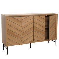 SIDEBOARD Beige - Beige, Holz (151/94/40cm) - MCW