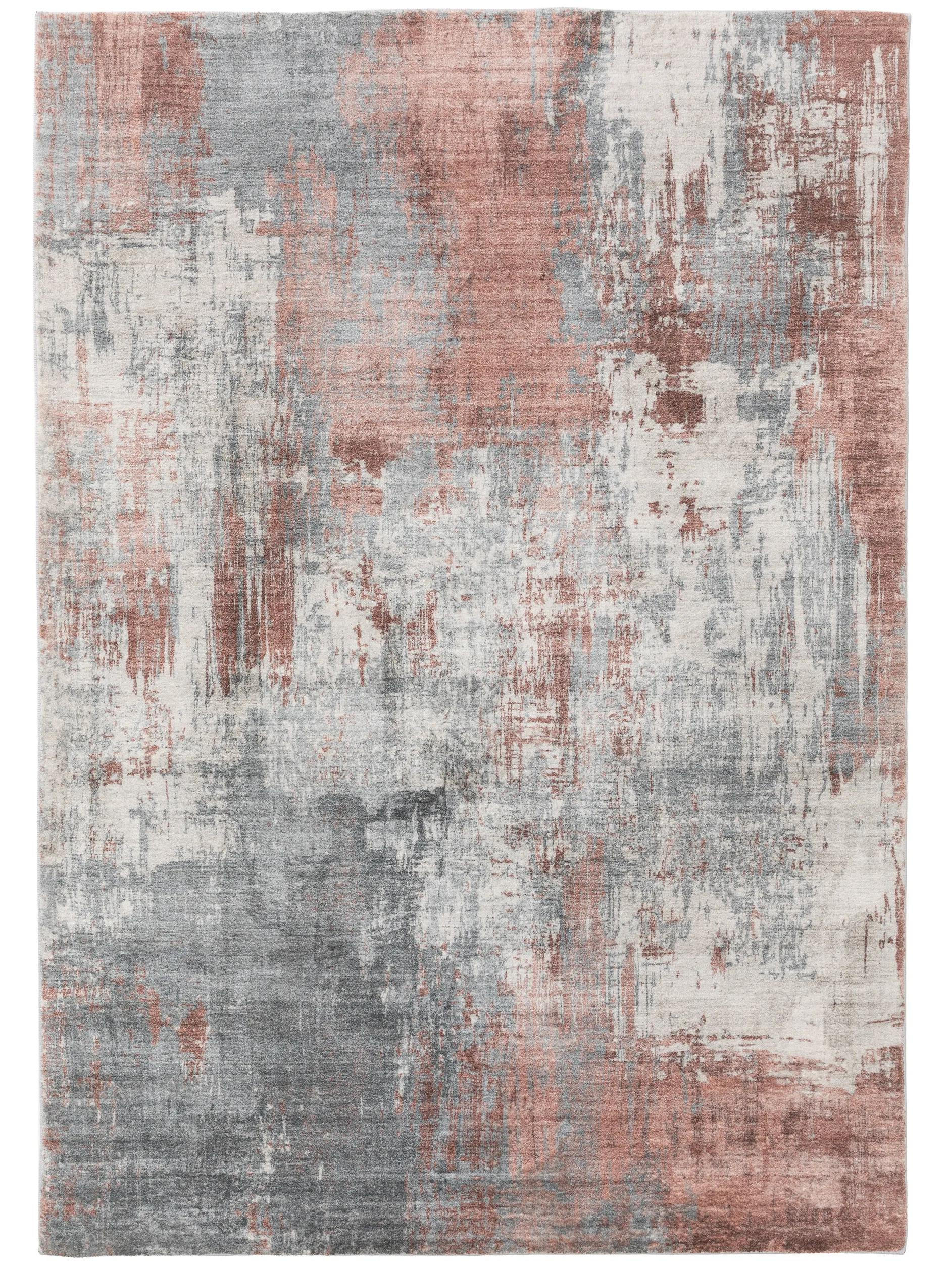 TEPPICH Mara Rosa 160x230 cm - Rosa, Kunststoff/Textil (160/230cm) - benuta Pop