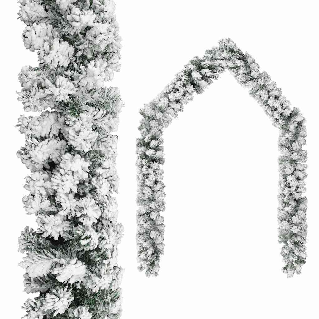 vidaXL Weihnachtsgirlande Grün 500 cm