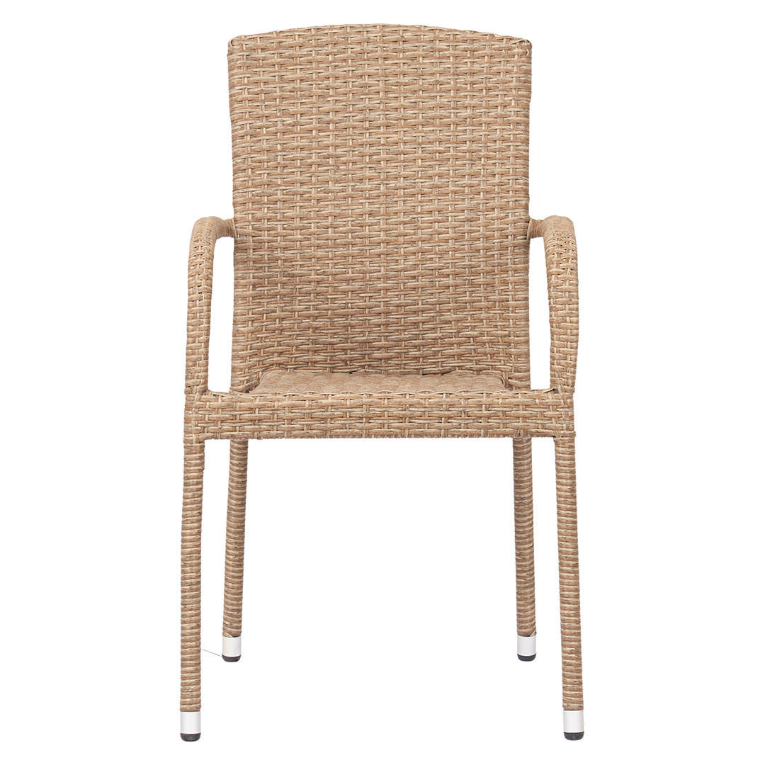 GARTENSTUHL, Anita, Natur, Rattan, 63 x 53 x 88 cm - Naturfarben, Naturmaterialien (63/88/53cm) - ebuy24