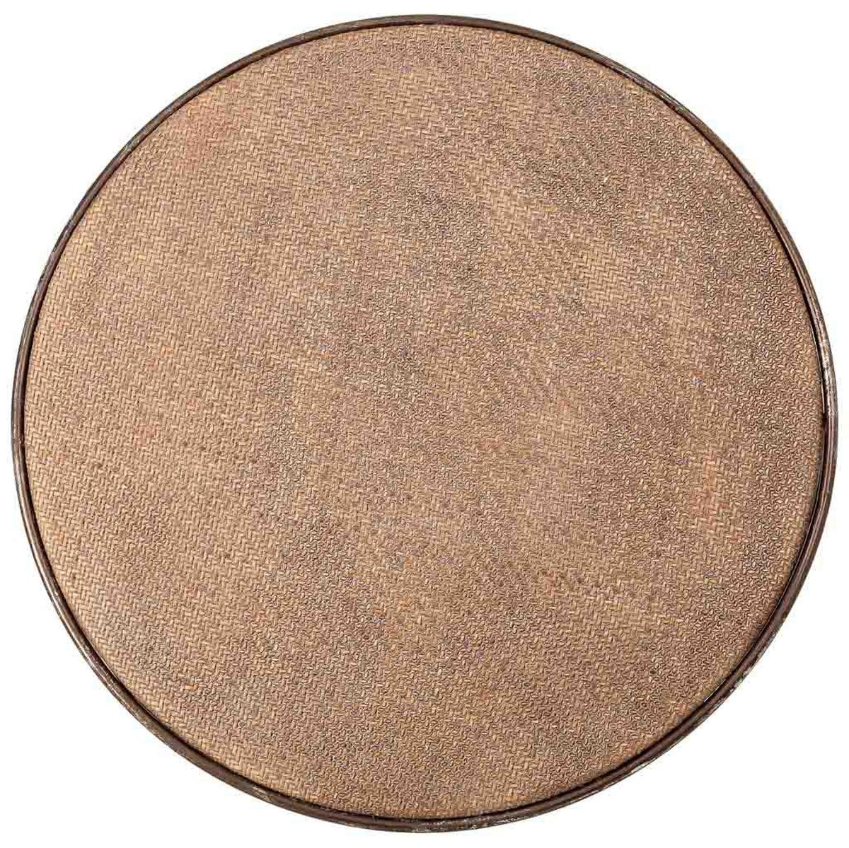 BEISTELLTISCH aus Metall, 76x77cm - Braun, Metall (75.5/75.5/76.8cm) - Wanderlust