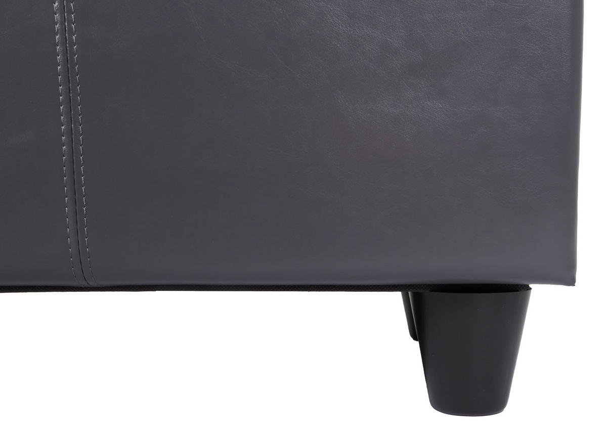 AUFBEWAHRUNGS-TRUHE Lars XXL 45x180x45cm Stoff/Textil Dunkelgrau - Grau, Textil (180/45/45cm) - BERLINLODGE