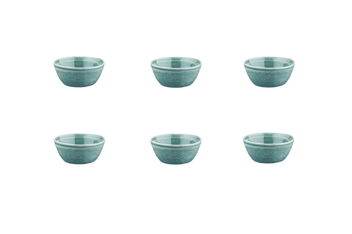 SCHALEN Magma Ø9cm - 6er-Set - Cobalt - Blau, Keramik (9cm) - Björn