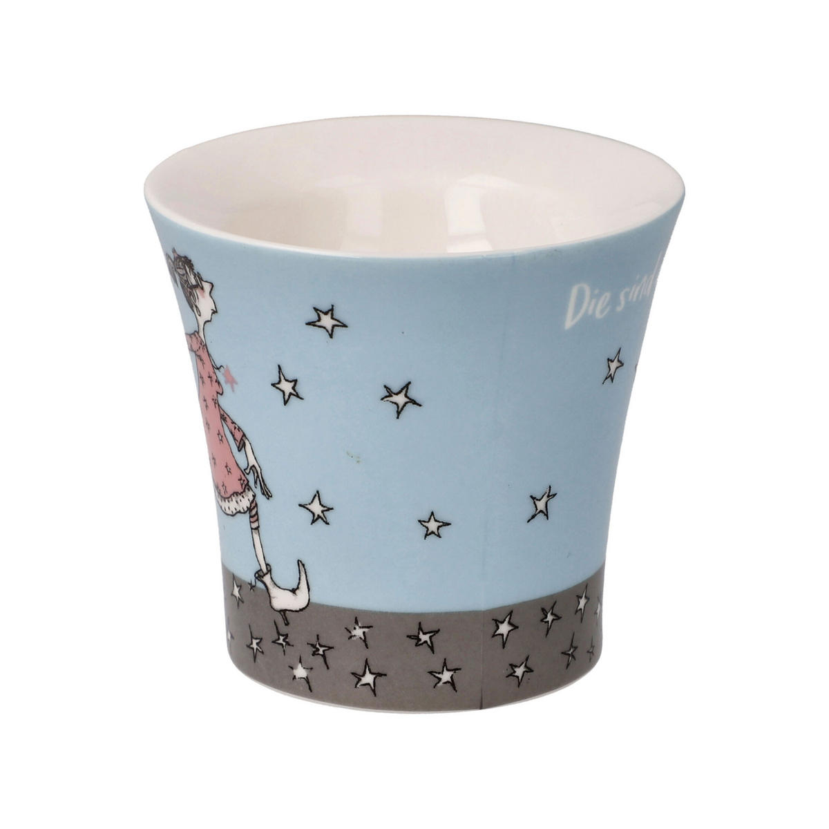 EIERBECHER 2er Set B. Freundlieb - Die sind doch alle verrückt, New Bone China, Bunt, 6 cm - Multicolor, Keramik (6.5/6/6.5cm) - Goebel
