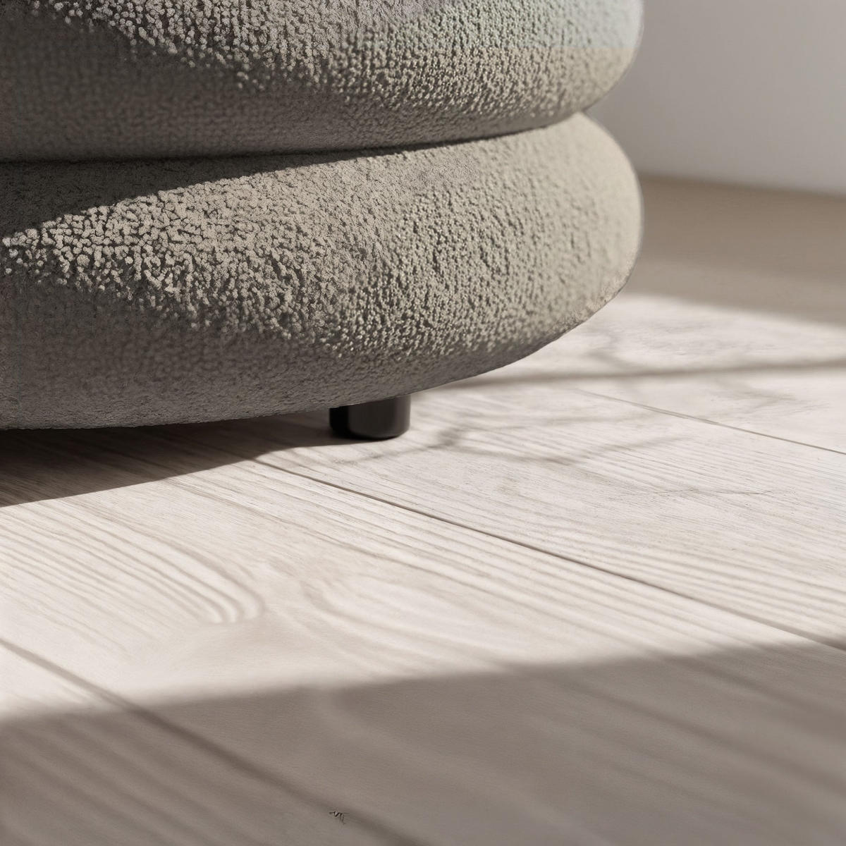 POLSTERHOCKER mit Stauraum Olive - Hellgrün, Textil (42/45/42cm) - RAUMHIRSCH FURNITURE