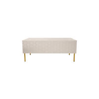 COUCHTISCH Hexa Weiß 120x55x49 - Weiß, Holzwerkstoff (120/55/49cm) - AKL FURNITURE