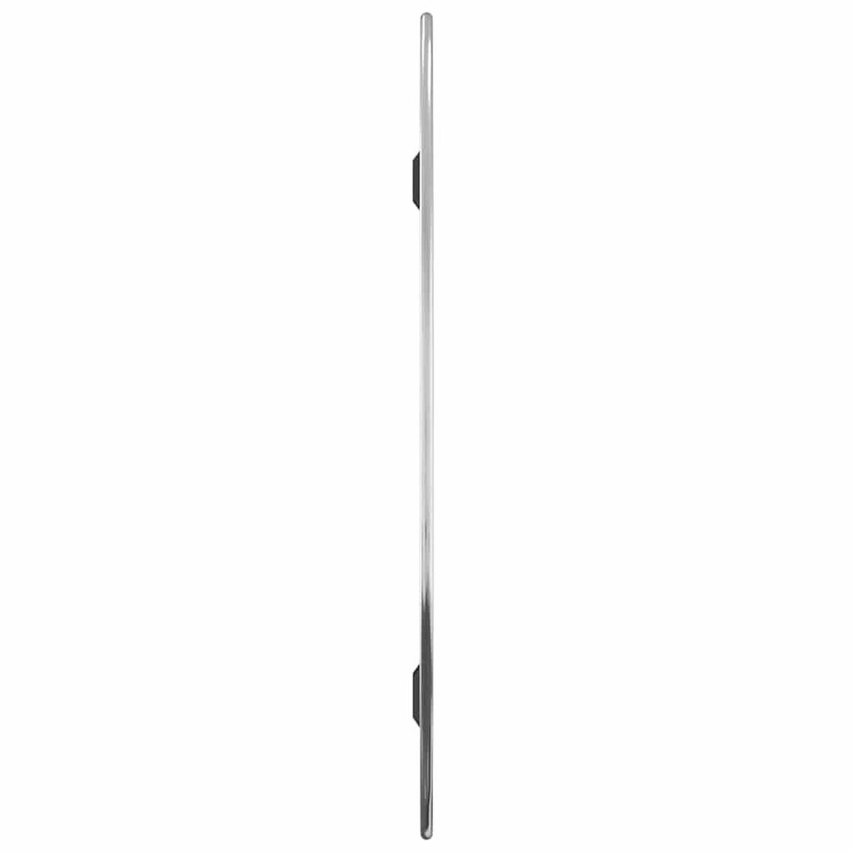 WANDSPIEGEL Silbern 60x50 cm - Silberfarben, Glas (50/60/1cm) - furnicato