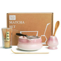 MATCHA Set 6-teilig Rosa Keramik - Rosa, Keramik (13.5/10.5/18.5cm)