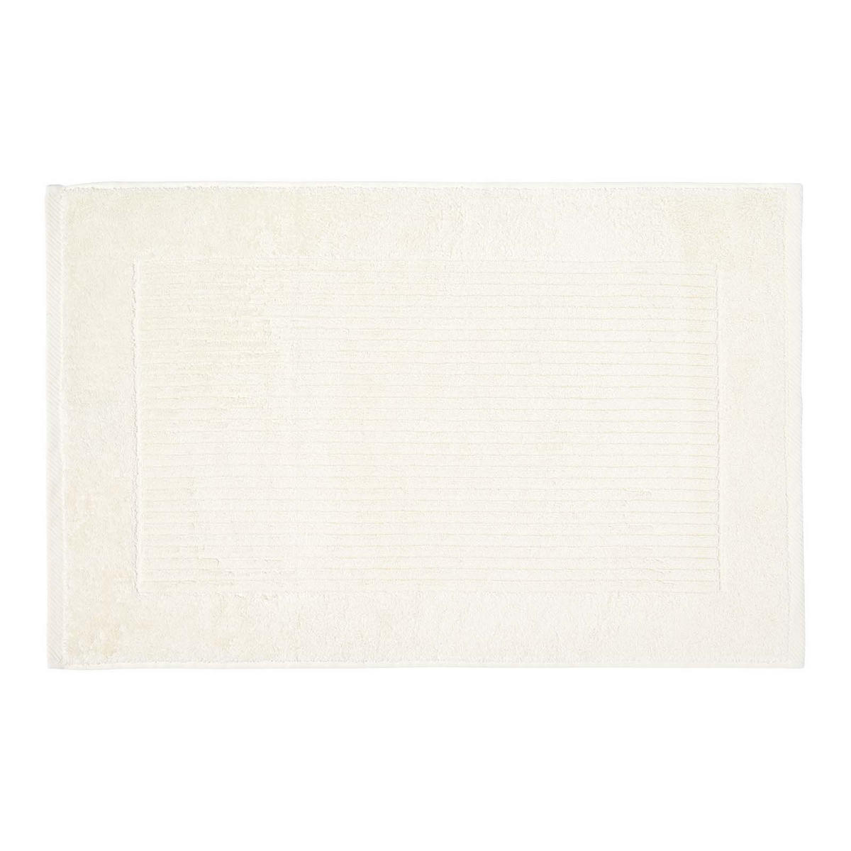 BADEMATTE Imperial 50/80 cm, Baumwolle - Creme, Textil (50/80cm) - Homescapes