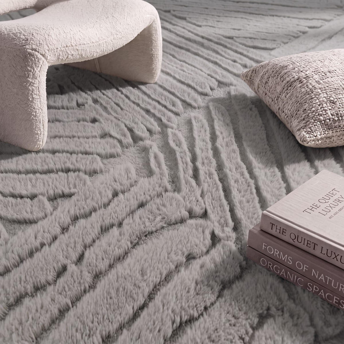 KURZFLORTEPPICH 120/160 cm Lelystad 529 - Grau, Kunststoff (120/160cm) - Paco Home