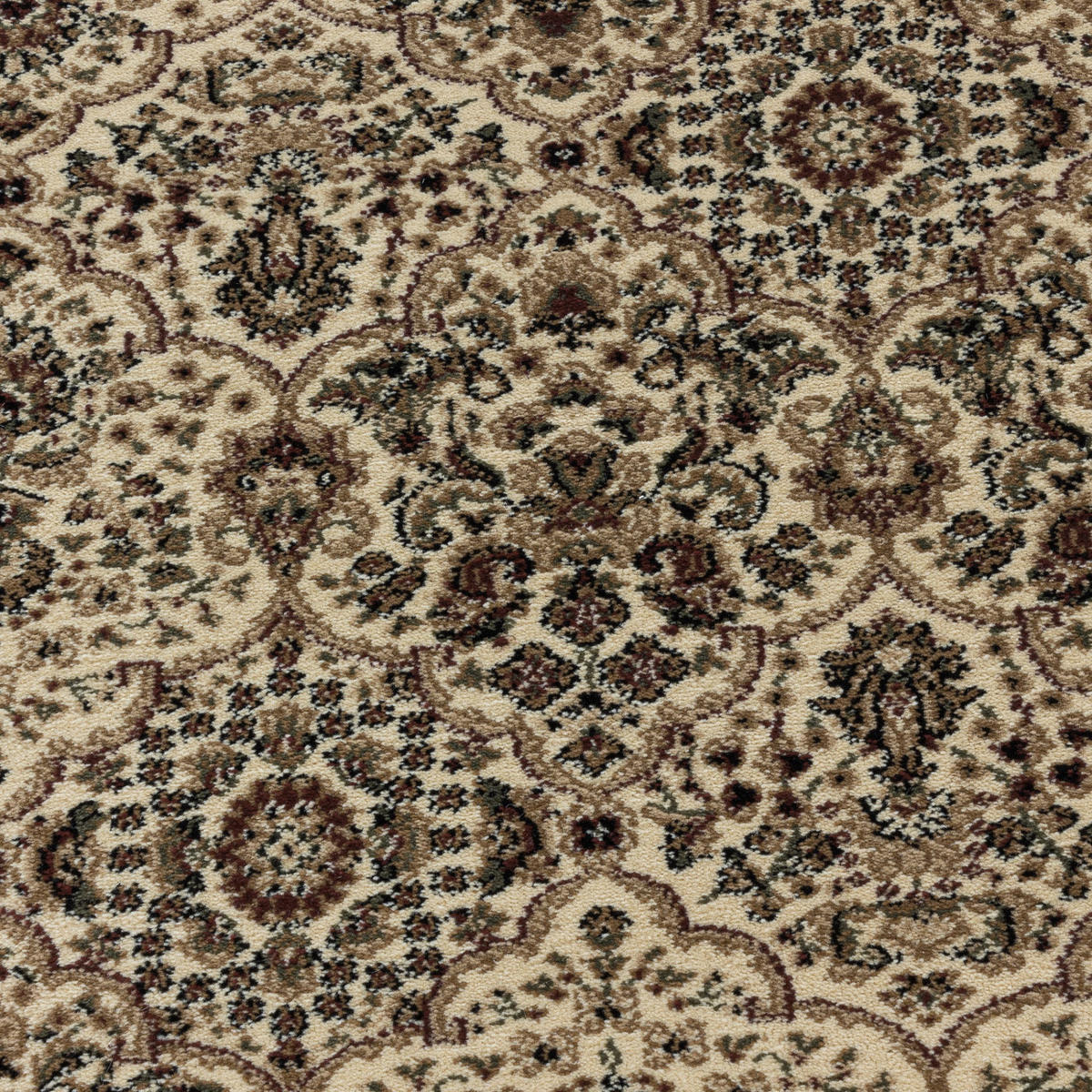 TEPPICH Kurzflor Orientalisch Muster Polypropylen Gewebt Beige Rechteckig 240x340 - Beige, Textil (240/340cm) - KADIMA DESIGN