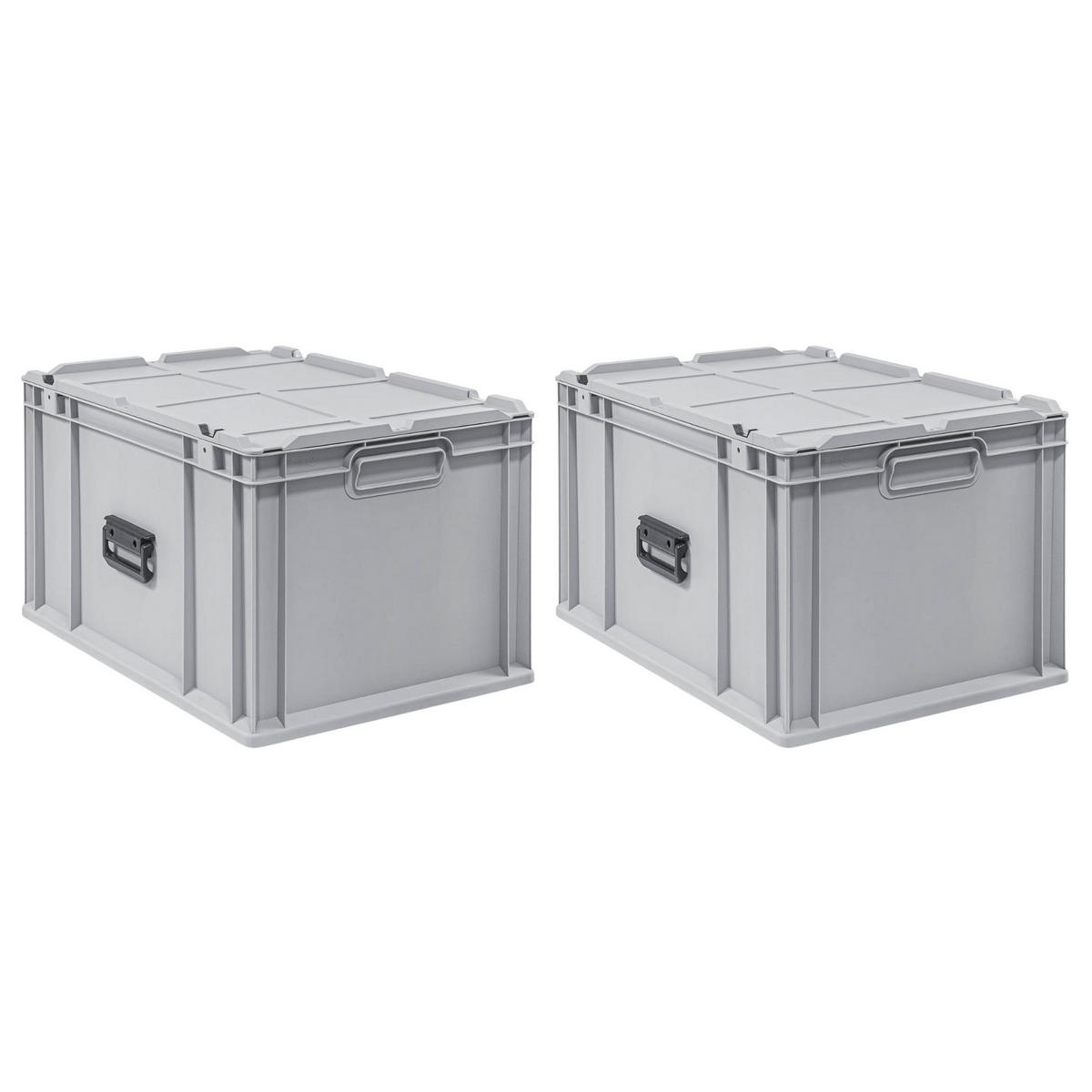 EUROBOX 2x Nextgen Portable 335x40x60cm 65 Liter - Grau, Kunststoff (40/33.5/60cm) - PROREGAL