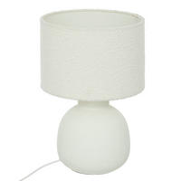 TISCHLAMPE Keramik Lail 43 cm - Weiß, Keramik (28/28/43cm) - Atmosphera Createur d´interieur