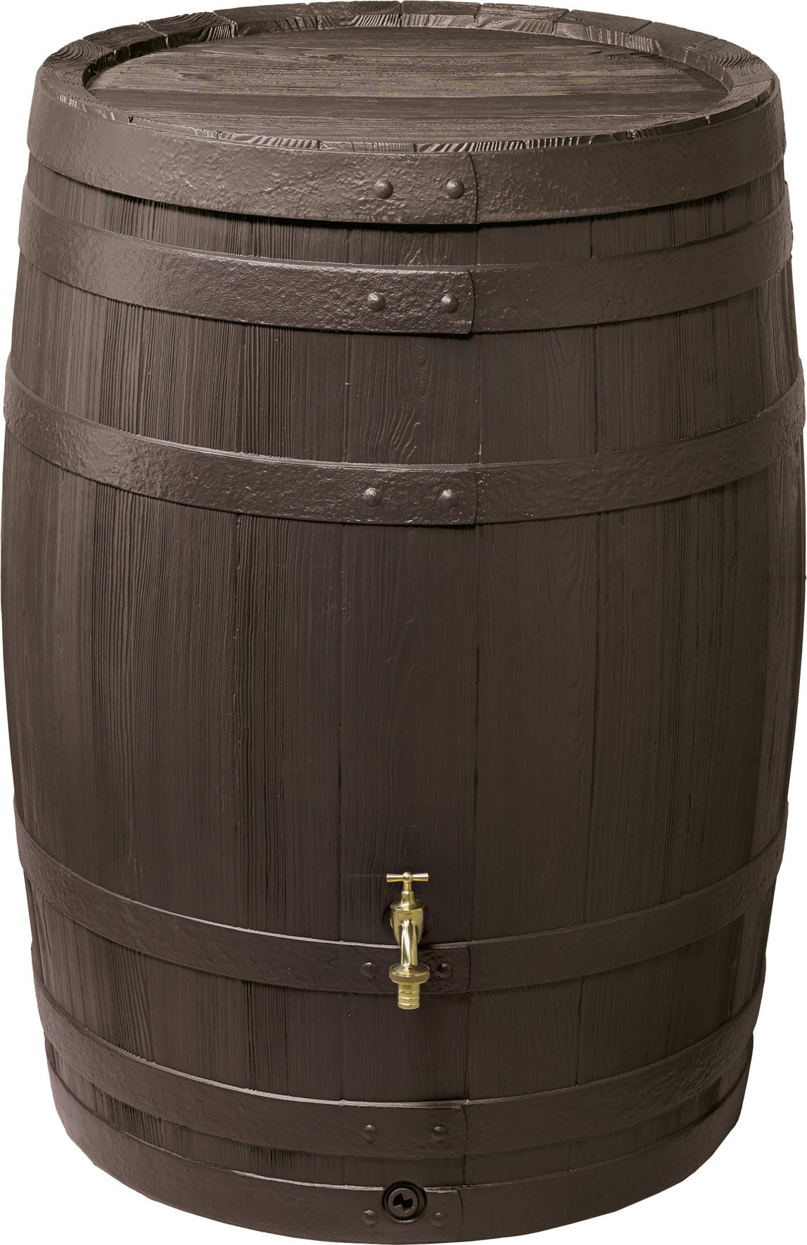 REGENFASS 420 L, braun - Braun, Kunststoff (78/105/78cm) - GARANTIA