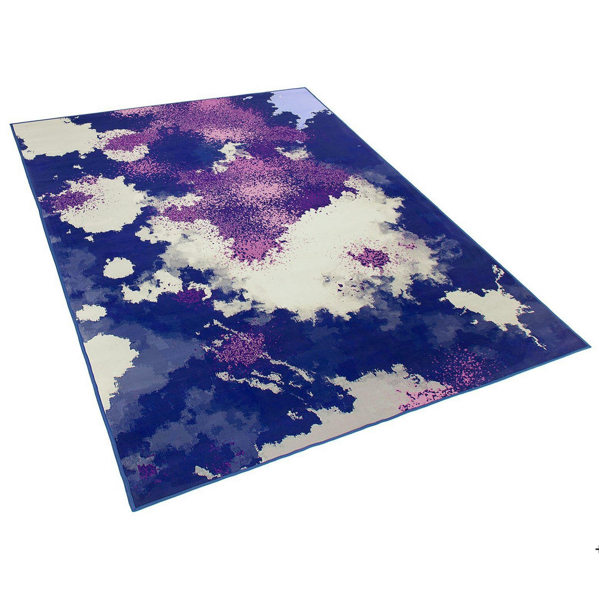 KURZFLOR-TEPPICH Kadirli 230/160 cm - Multicolor, Kunststoff (160/230cm) - Beliani