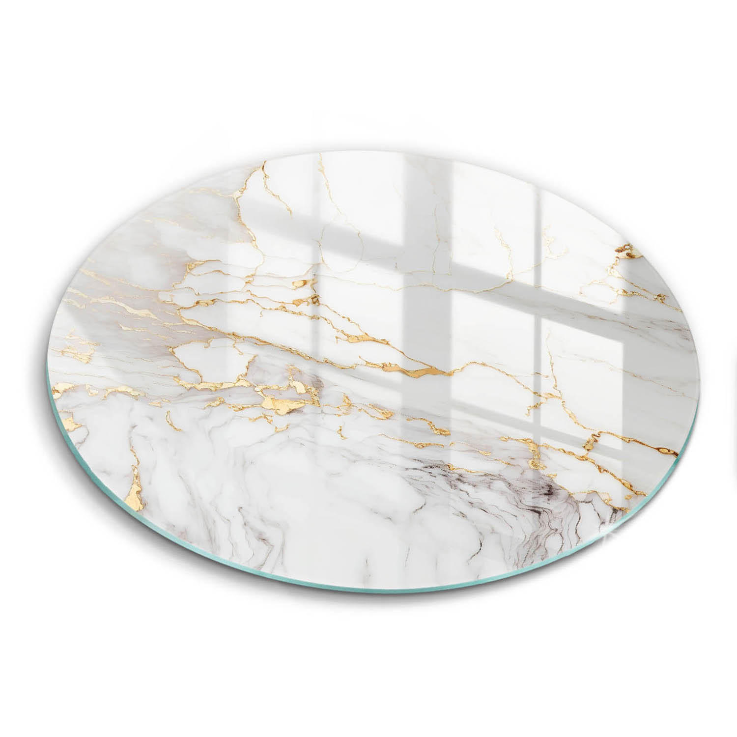 Wallfluent Glasplatte Magnolie 40x40 cm