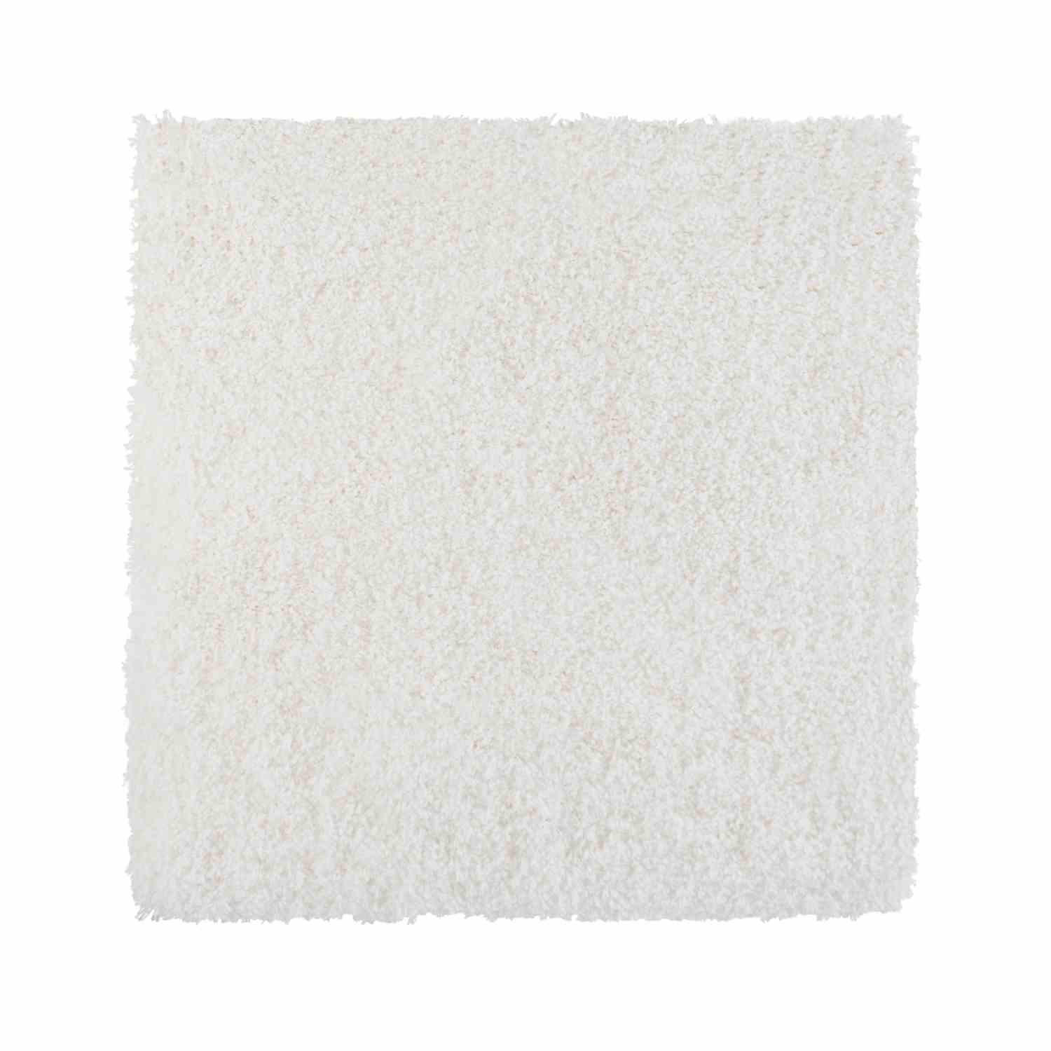 WohnDirect Badteppich Weiß 45x45 cm