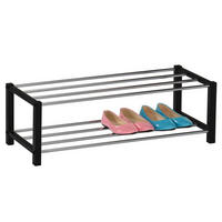 SCHUHREGAL DUBLIN - Schwarz, Metall (80/27/29cm) - IDIMEX