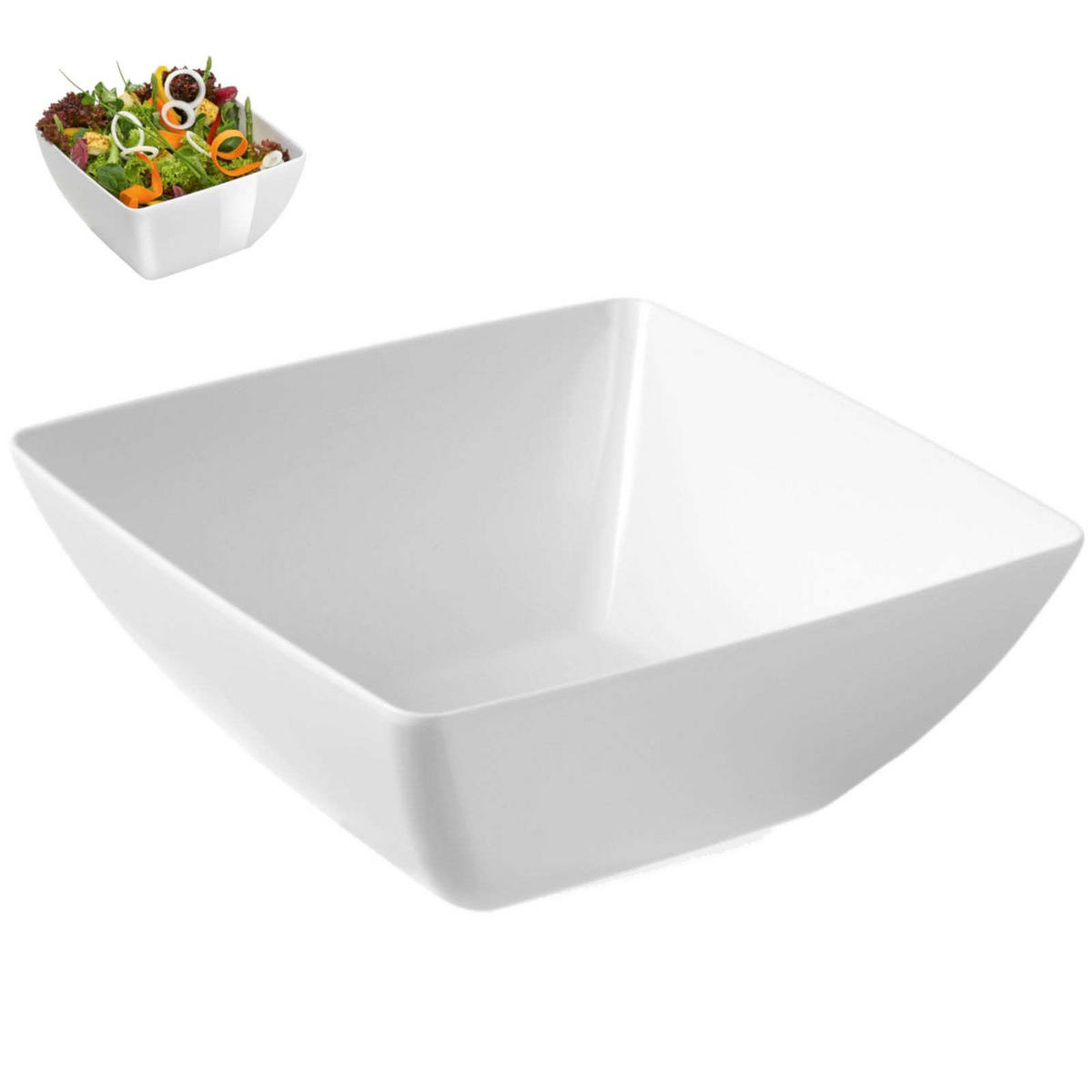 SCHÜSSEL 3444167 - Weiß, Keramik (10cm) - Hendi