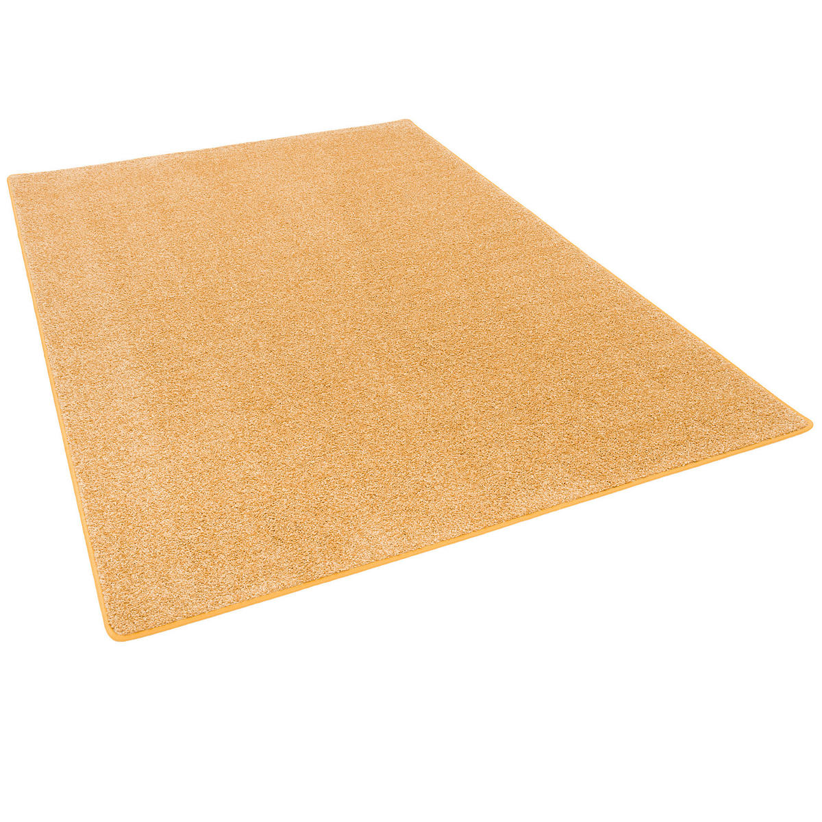 HOCHFLOR LANGFLOR TEPPICH COTTAGE - Currygelb, Textil (140/200cm) - Snapstyle