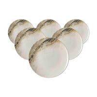 DESSERTTELLER Arezzo braun ø 20,5 cm 6er Set - Braun, Keramik (20.5cm) - Ritzenhoff Breker
