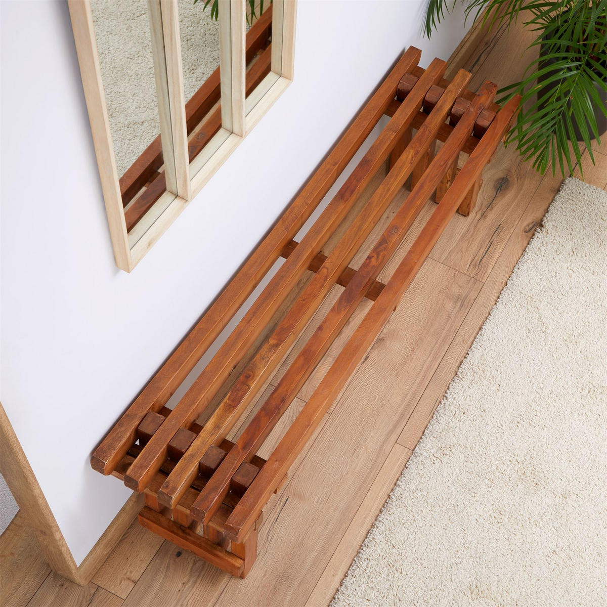 SITZBANK BAVELLA - Naturfarben, Holz (150/46/36cm) - IDIMEX