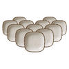 DIPSCHALEN Casa Beige ø 9 cm 12er Set - Beige, Keramik (9cm) - Ritzenhoff Breker