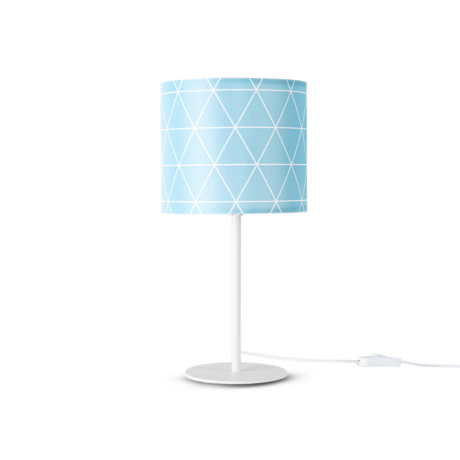 TISCHLAMPE Luca Tl Stl 401 - Weiß, Metall (18/18/36.9cm) - Paco Home