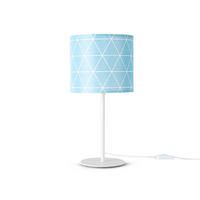 TISCHLAMPE Luca Tl Stl 401 - Weiß, Metall (18/18/36.9cm) - Paco Home