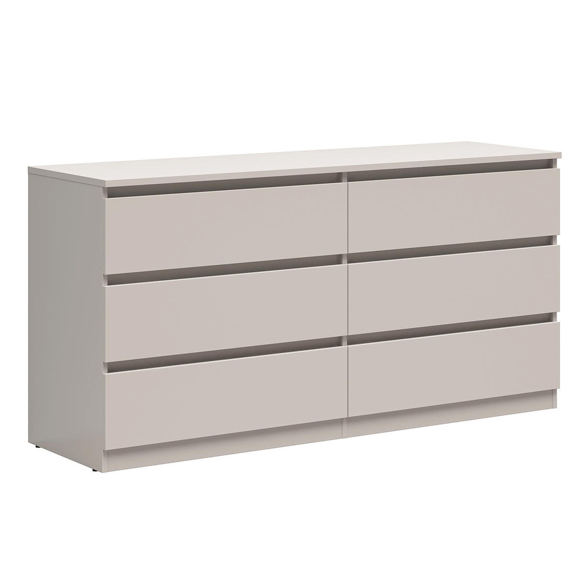 KOMMODE Edwin Kaschmir - Beige, Holzwerkstoff (150/75.5/45cm) - Petits-meubles