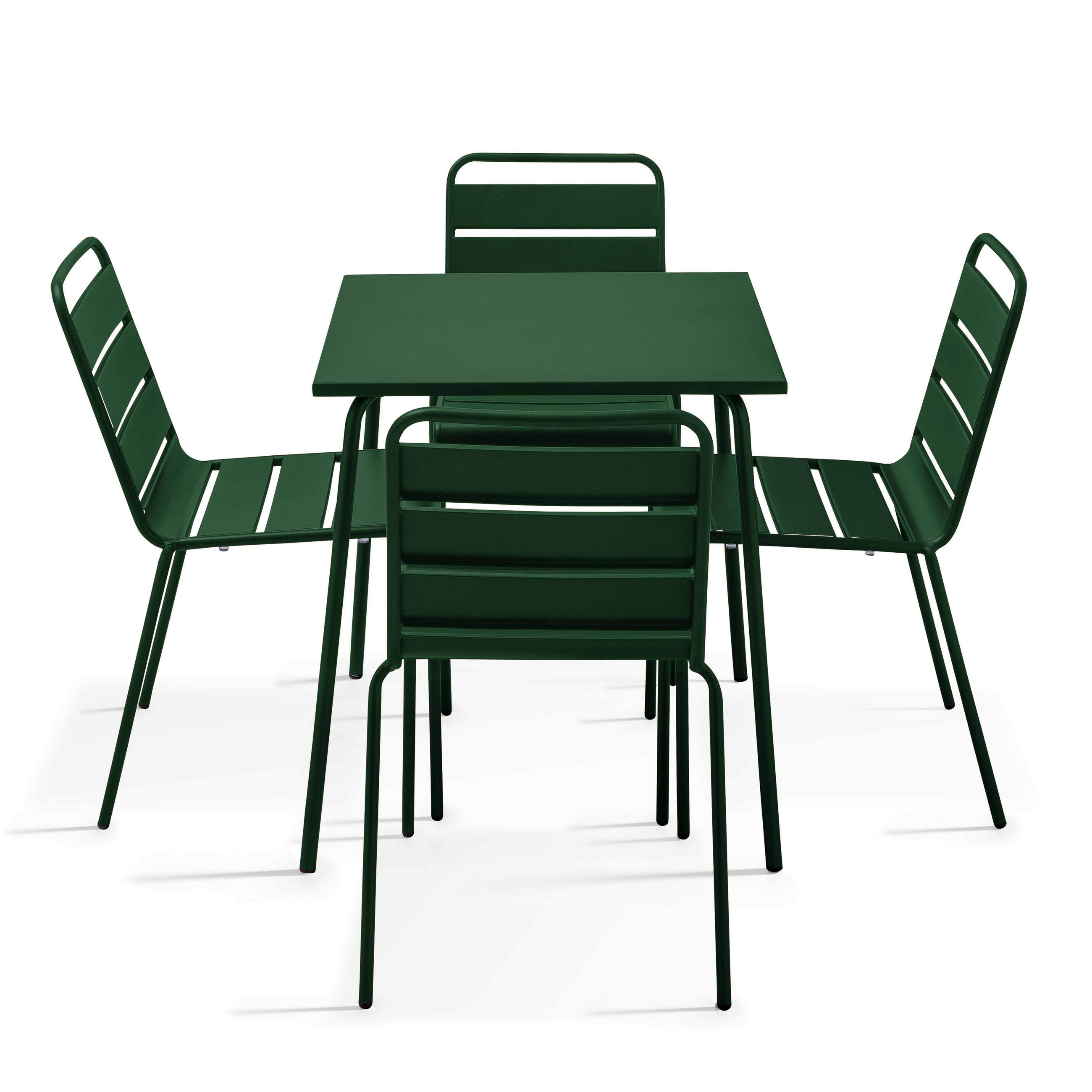 GARTENSET 5-tlg., Waldgrün - Grün, Metall - Oviala