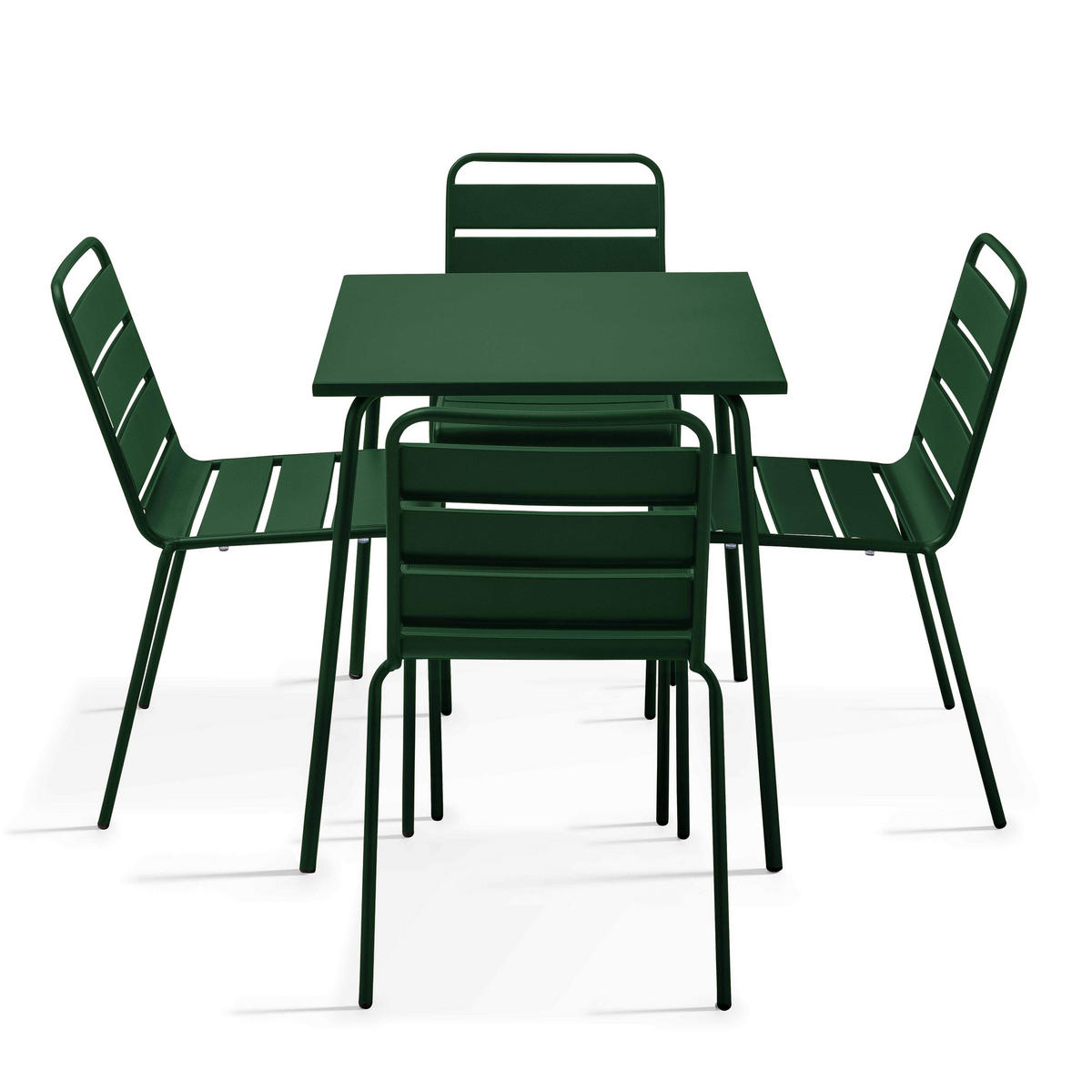 GARTENSET 5-tlg., Waldgrün - Grün, Metall - Oviala