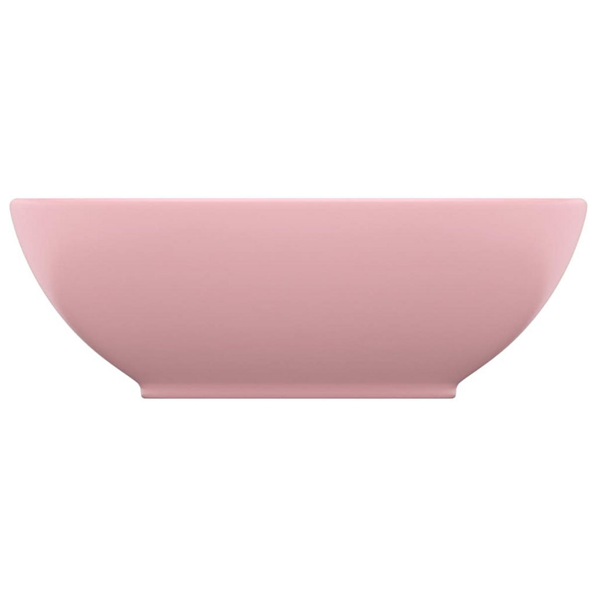 WASCHBECKEN Lange 40/33/13.5 cm - Pink, Keramik (40/13.5/33cm) - Nettlife